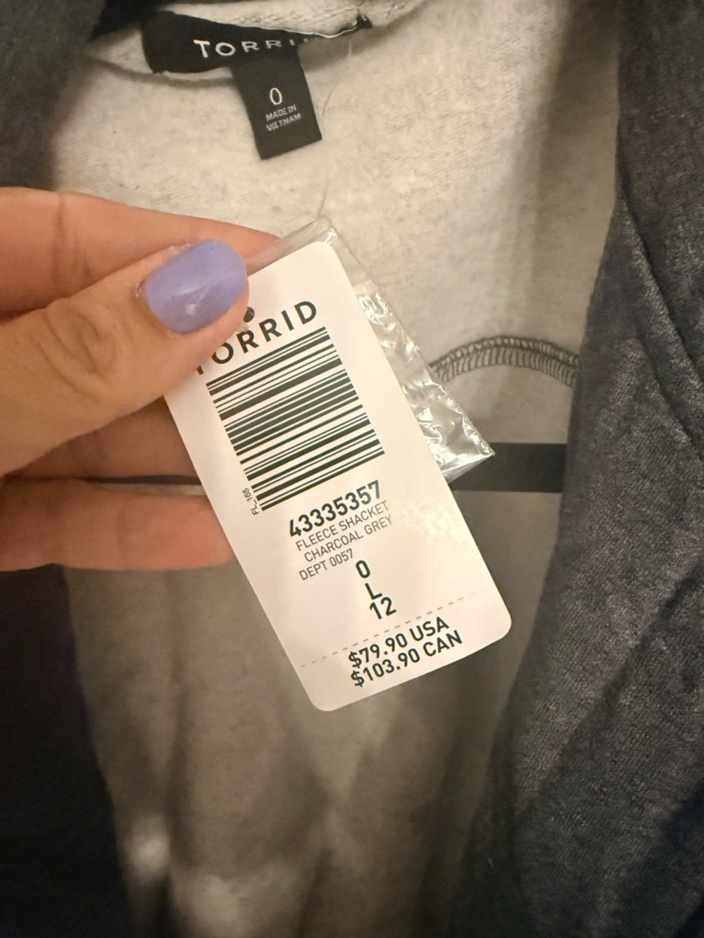 torrid Gray Knit Blazer Jacket - Picture 3 of 6